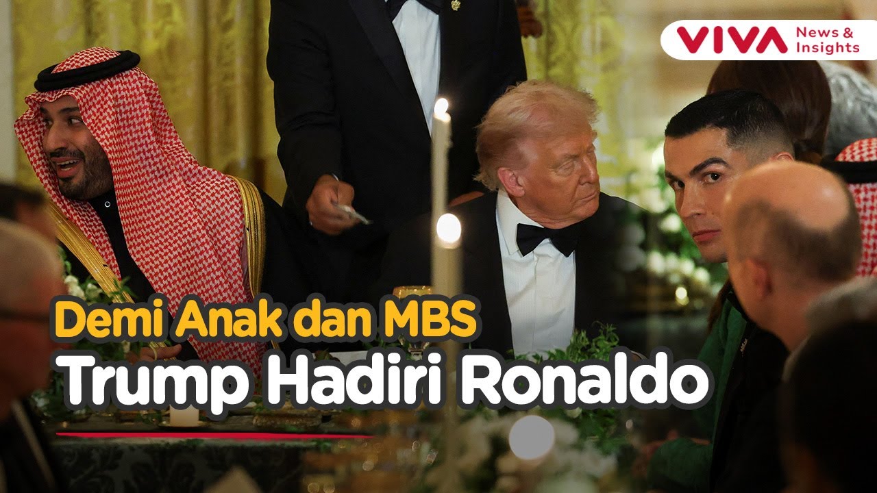 Hubungan AS–Saudi Melonjak: MBS, Trump, Musk, dan Ronaldo Satu Meja di Gedung
