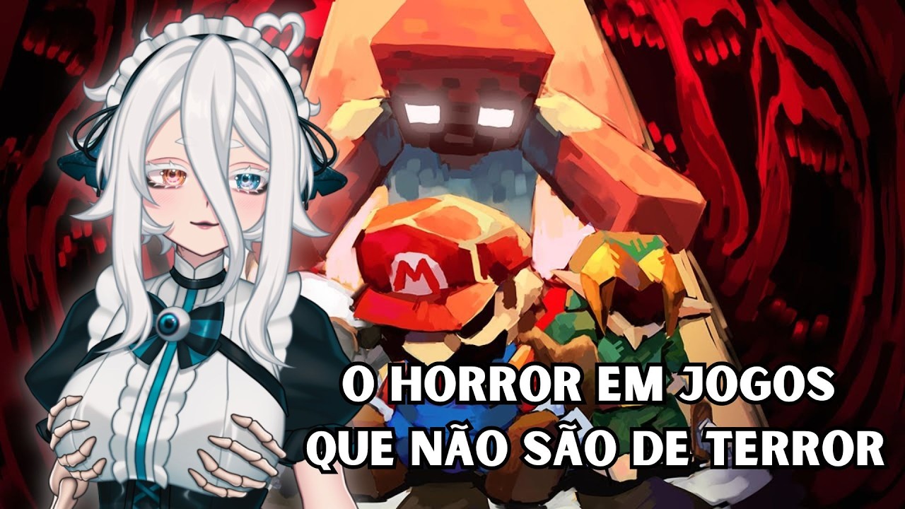 O HORROR em jogos que NÃO SÃO DE TERROR - Renatows | Mochi Yuki