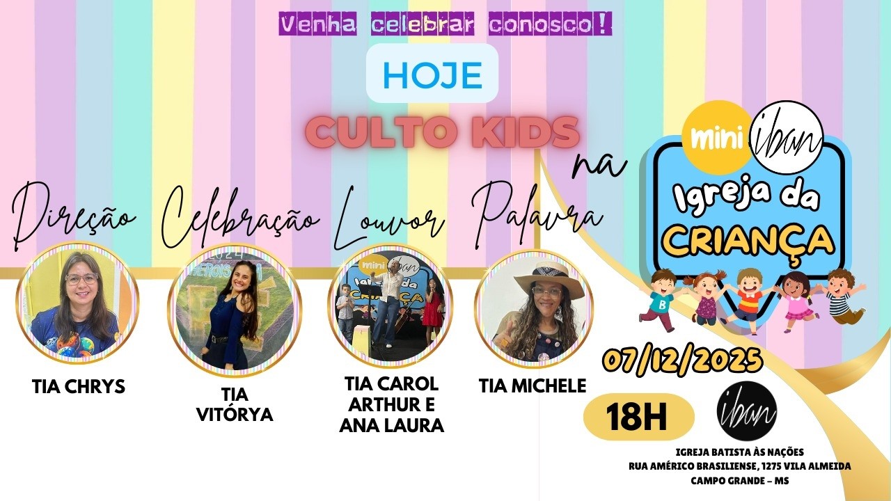 1° culto de dezembro MINI IBAN