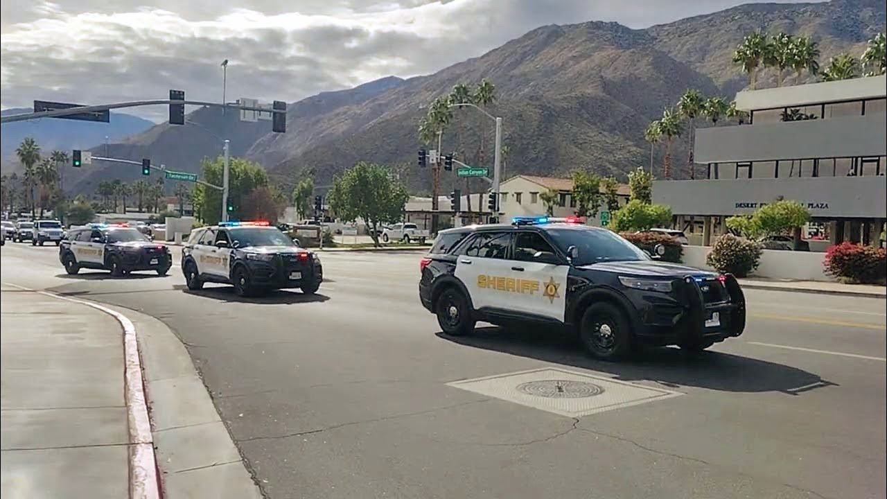 Code3 RSO, CHP, Indio PD, Cathedral City PD, Palm Springs PD, 