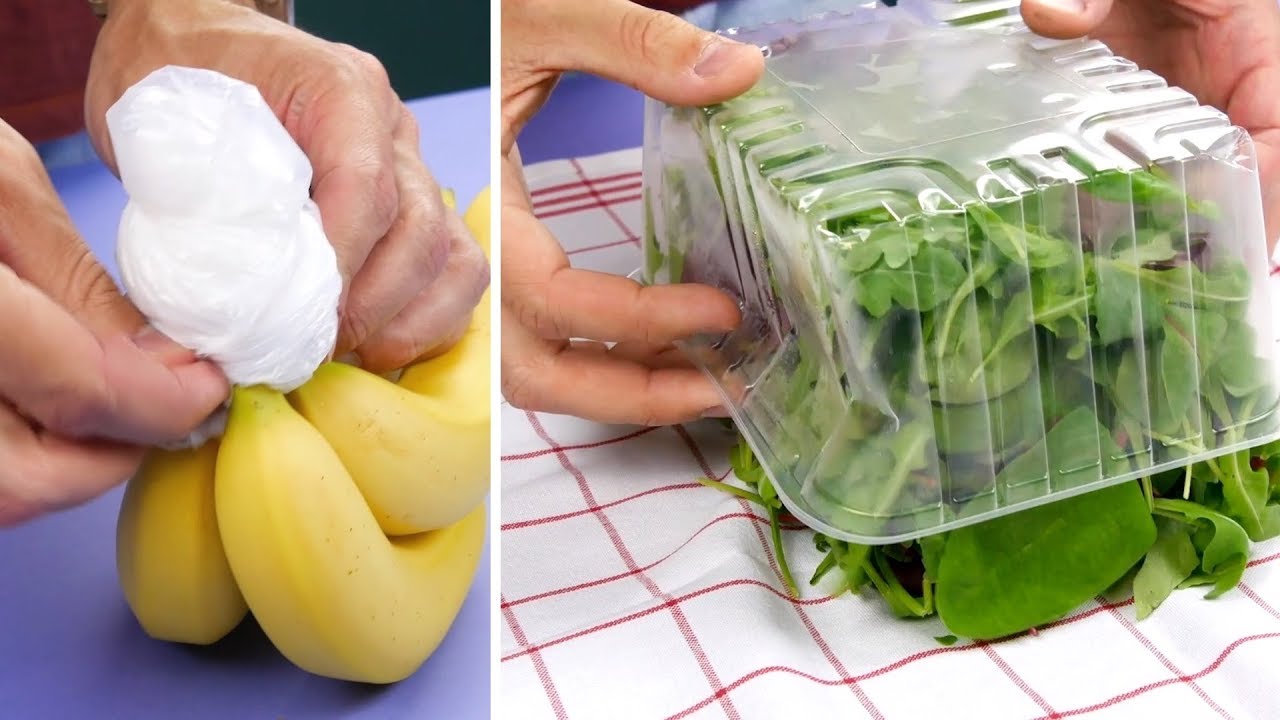 7 trucchi per evitare che il cibo vada a male!