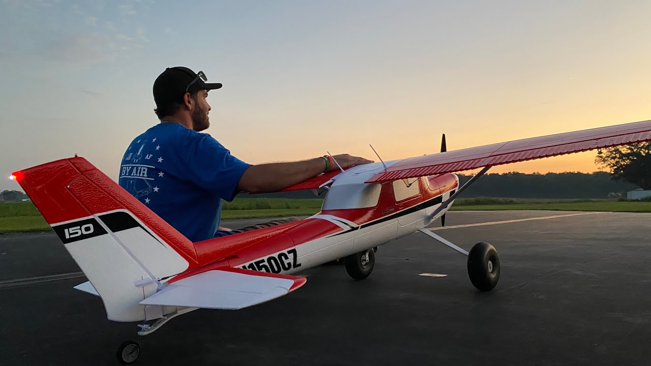 E-flite Carbon-Z Cessna 150T 2.1m BNF Bobby K’s First Flight
