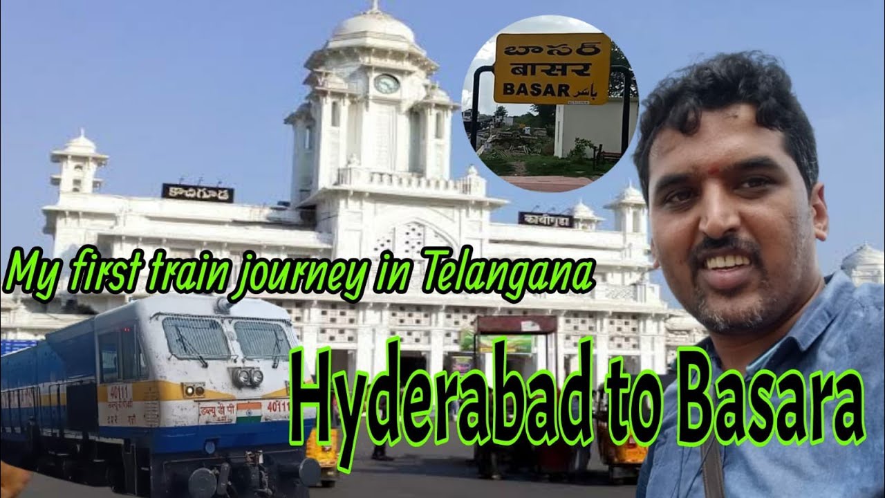 #hyderabad to #basara #train #journey | #kacheguda to #akola intercity express #vijaytravelvlogs