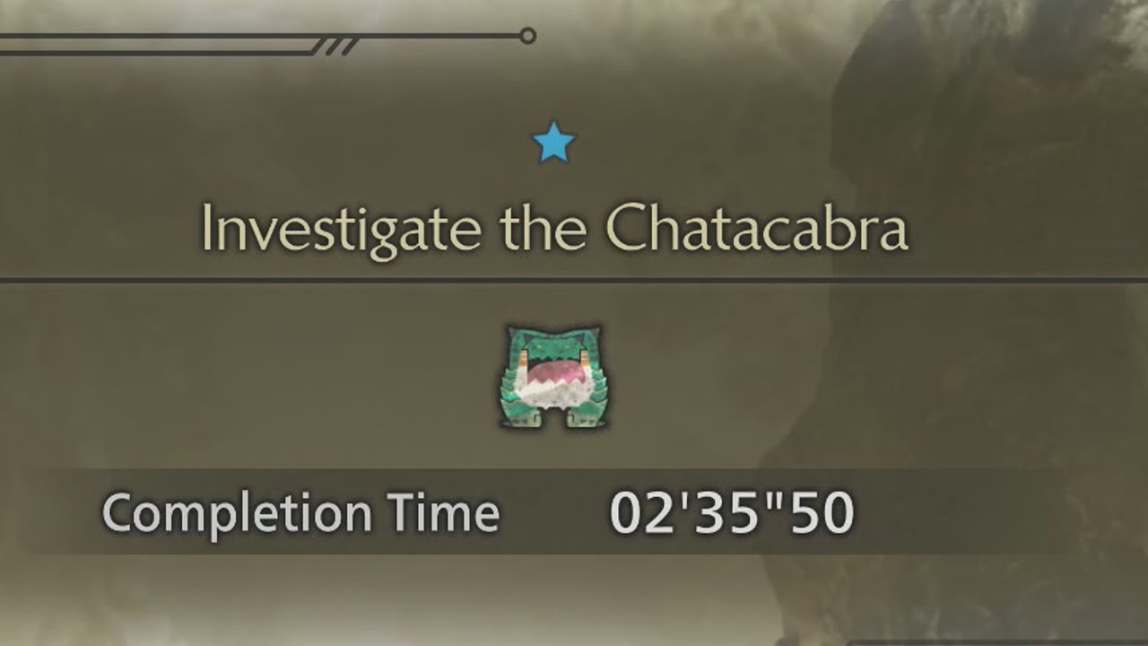 Longsword Showcase Hunt vs Chatacabra [4K] | MH WILDS BETA