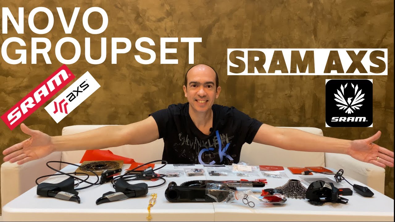 O Novo Groupset @SRAM  AXS Chegou!! Venham conferir comigo todos os detalhes!!