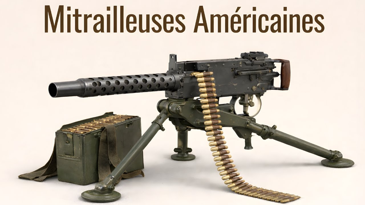 Toutes les mitrailleuses américaines de la Seconde Guerre mondiale