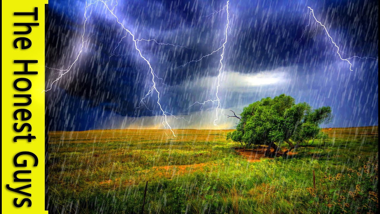 SPOKEN GUIDED SLEEP TALK DOWN: THUNDER & RAIN