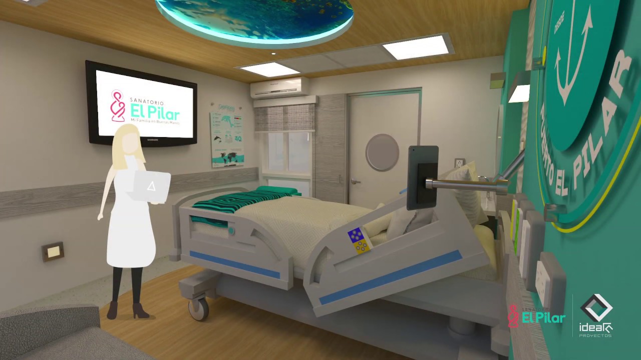 Pediatric Patient ROOM Design in Prestigious Hospital | Guatemala  - IDEARC