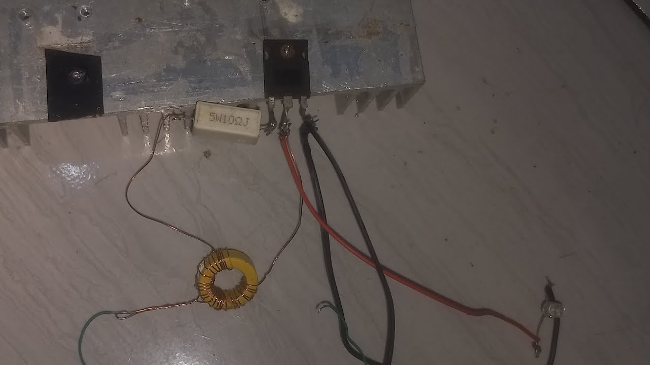 cara buat step up 1,5v ke 3v dengan transistor npn tip3055|tip41 mudah di mengerti 