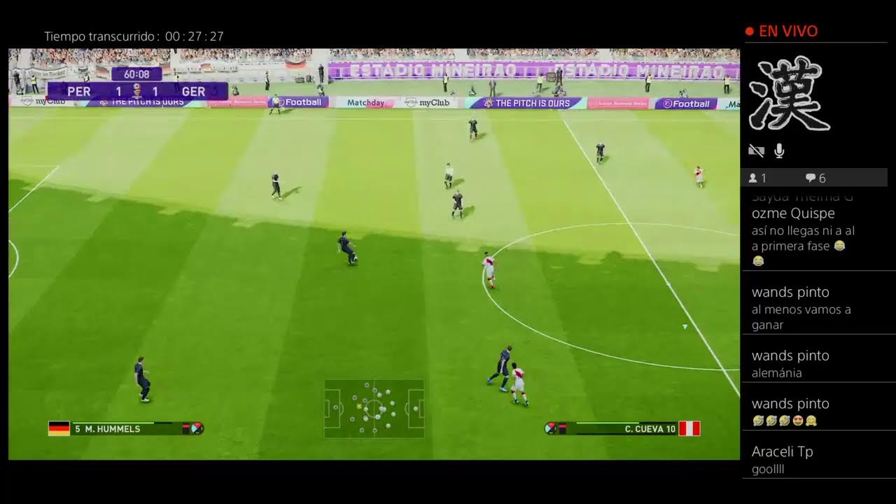 Transmisi&oacute;n de PS4 PERU EN QATAR 2022