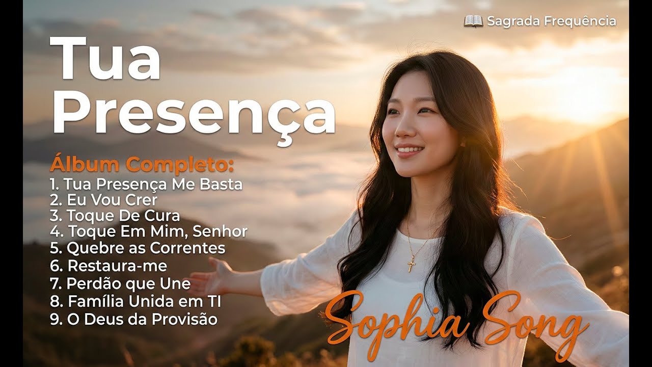 Álbum Completo Tua Presença Vol.1 - Sophia Song | Louvores para Orar e Adorar | Legendas | Sem Pausa