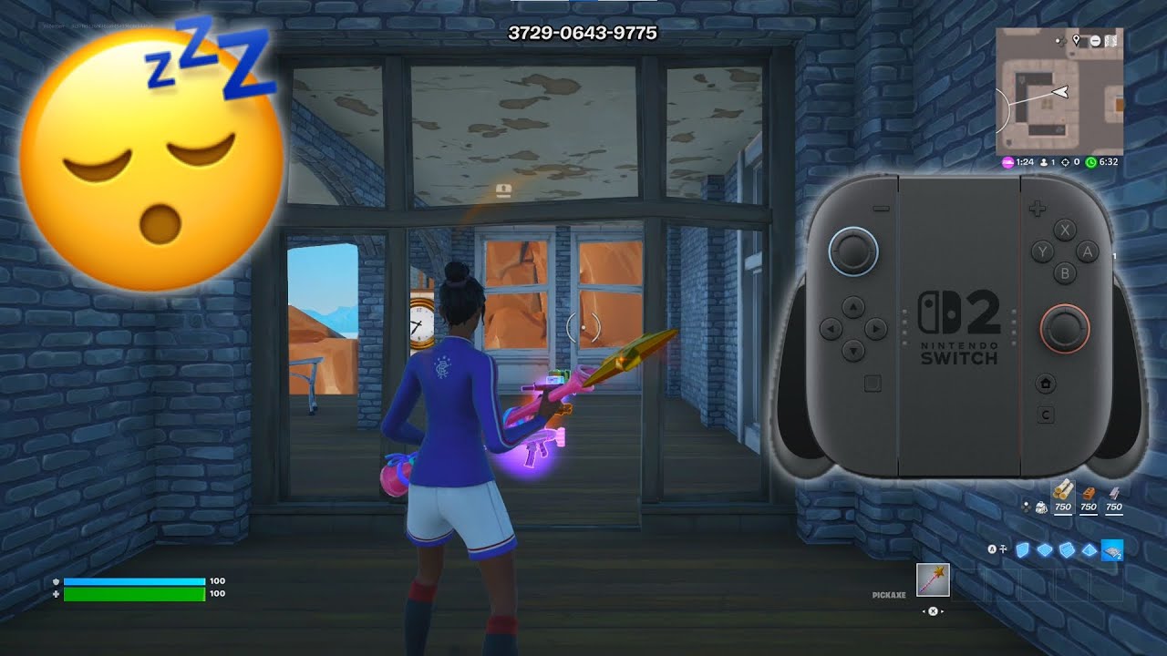 Nintendo Switch 2 Controller ASMR 😴 Fortnite Tilted Zone Wars Gameplay ⭐️ (4K 60FPS)