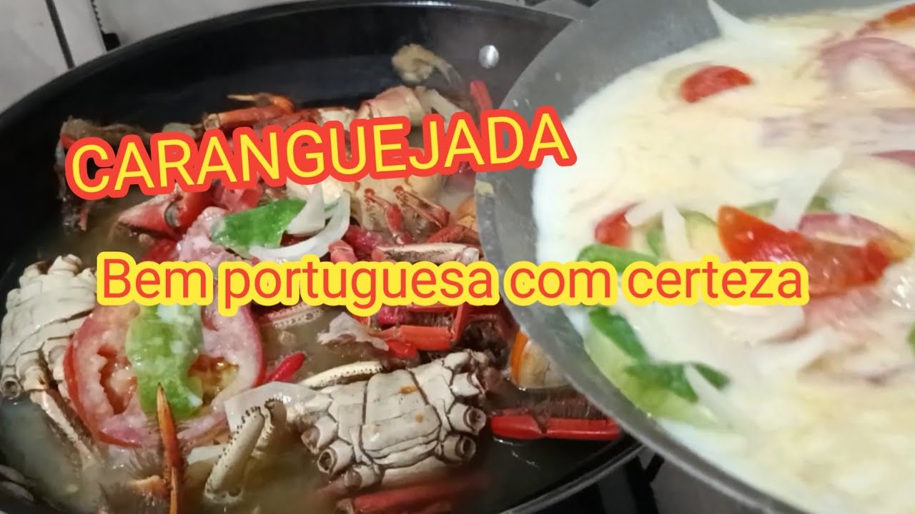 Caranguejada que um amigo português me ensinou.                                                  