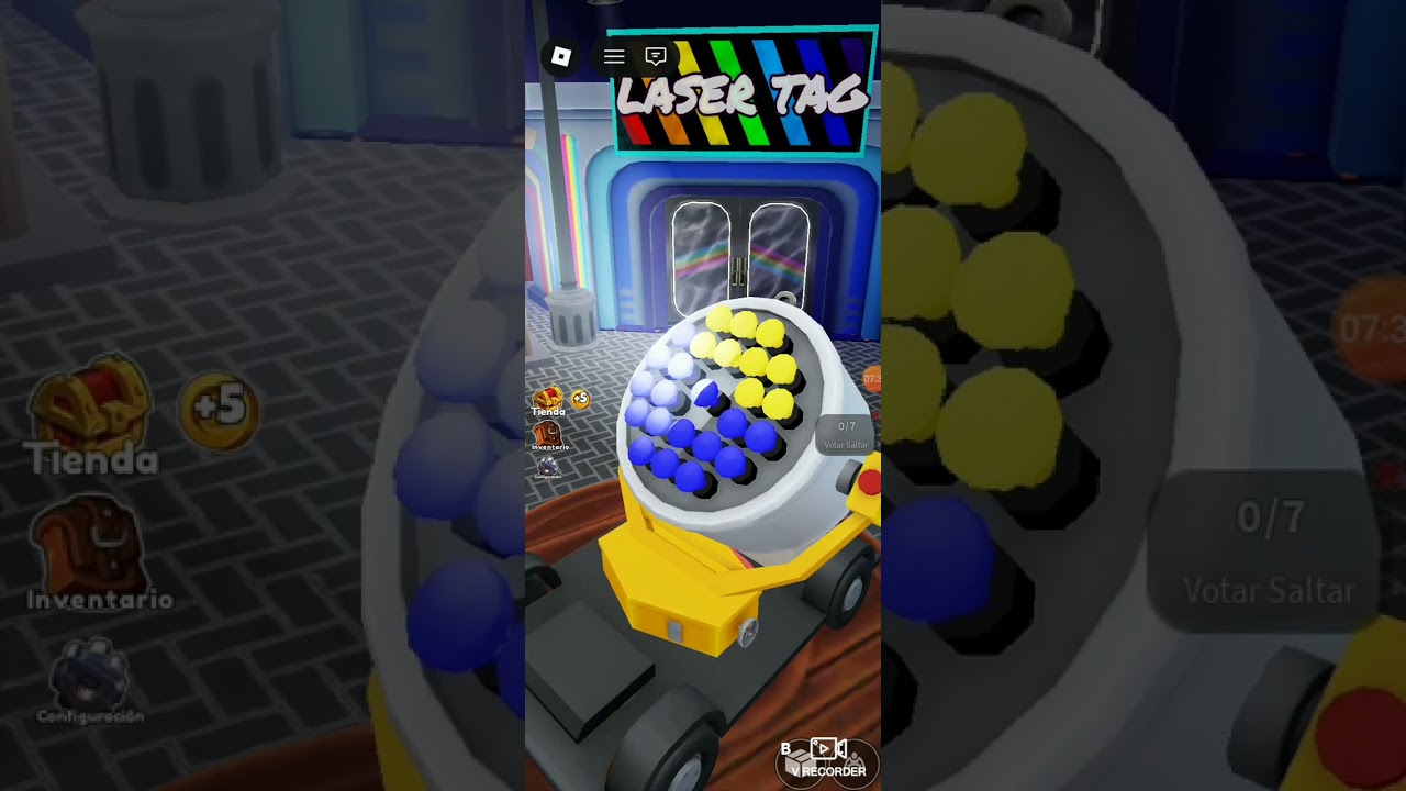 Jugando mi primer juego de Roblox 