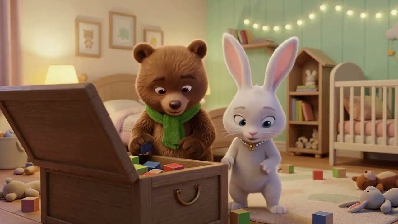 Priča za laku noć o uredosti ✨ | Benny i čista soba 🧸✨