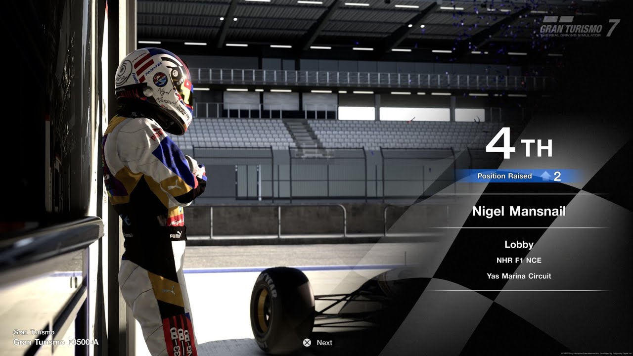 Live VR NHR F1 GP @ Yas Marina Gran Turismo 7 PSVR2 PS5PRO