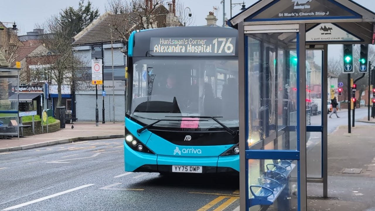 *NEW* Arriva Kent 4146 (YY75 DWP) *ADL Enviro200 MMC* on route 176 to Walderslade 21/12/25