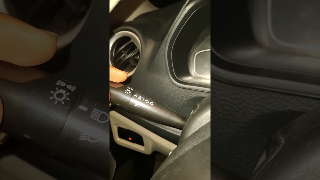 COMANDOS SECUNDARIOS DE UN VEHÍCULO 