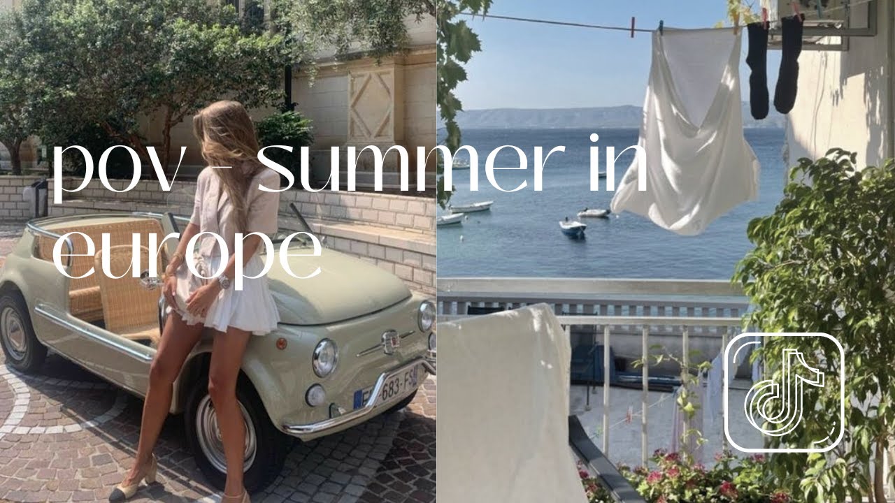 pov summer in europe | tiktok compilations
