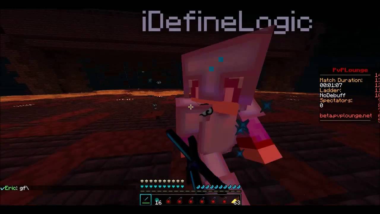 PvPLounge 1v1: i0S_Client vs. iDefineLogic