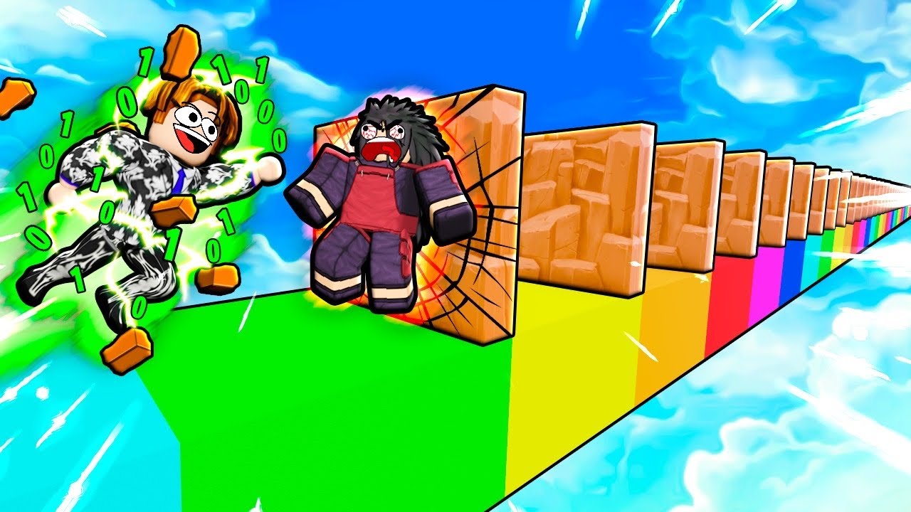 DESBLOQUEANDO O NÍVEL HACKER DE ANIME PARA DERROTAR AS PAREDES INFINITAS DO ROBLOX