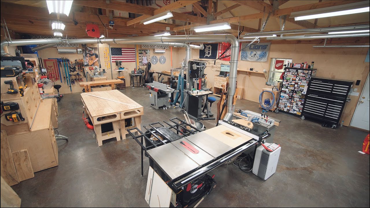 Woodshop Tour - after 9ish years in business - 366