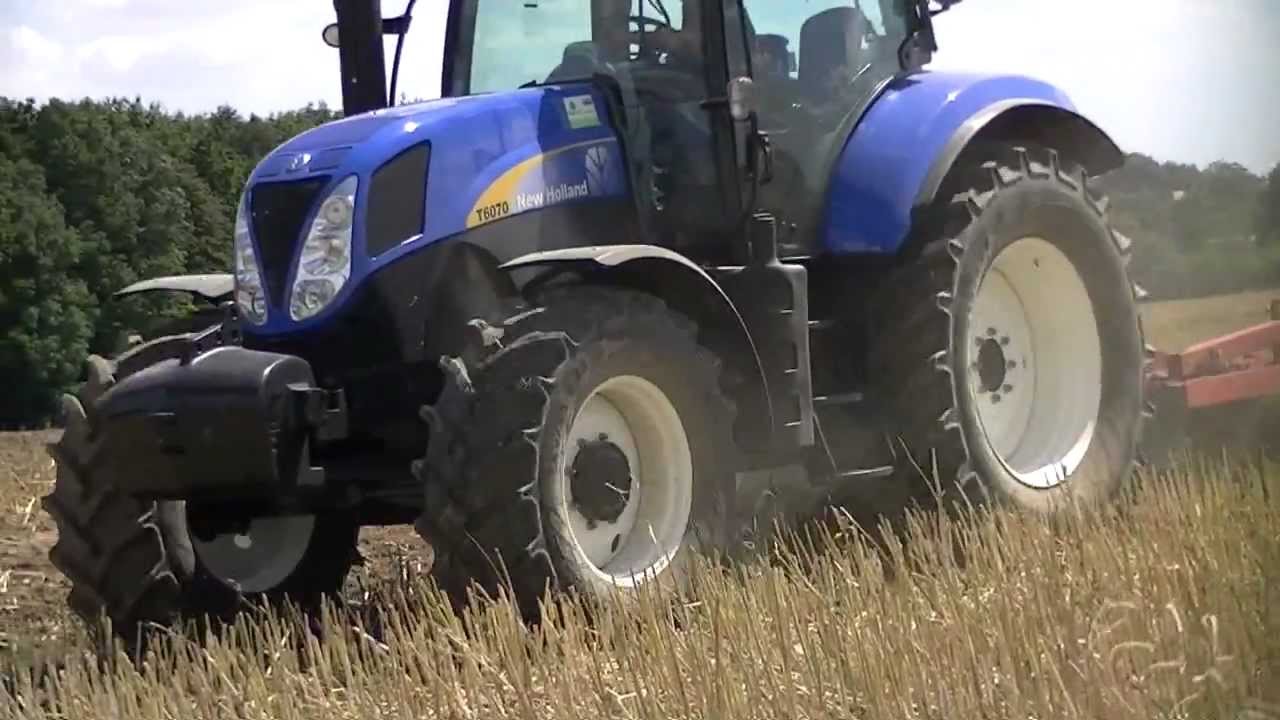 uprawa pożniwna 2012 - New Holland T6070
