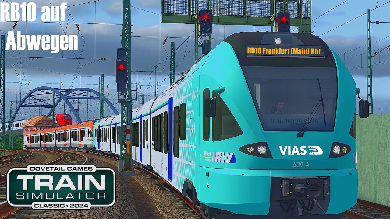 VIAS RB10 auf Abwegen | Train Simulator Classic 2024 | Frankfurt-Koblenz V2 | FLIRT 1 + Soundmod