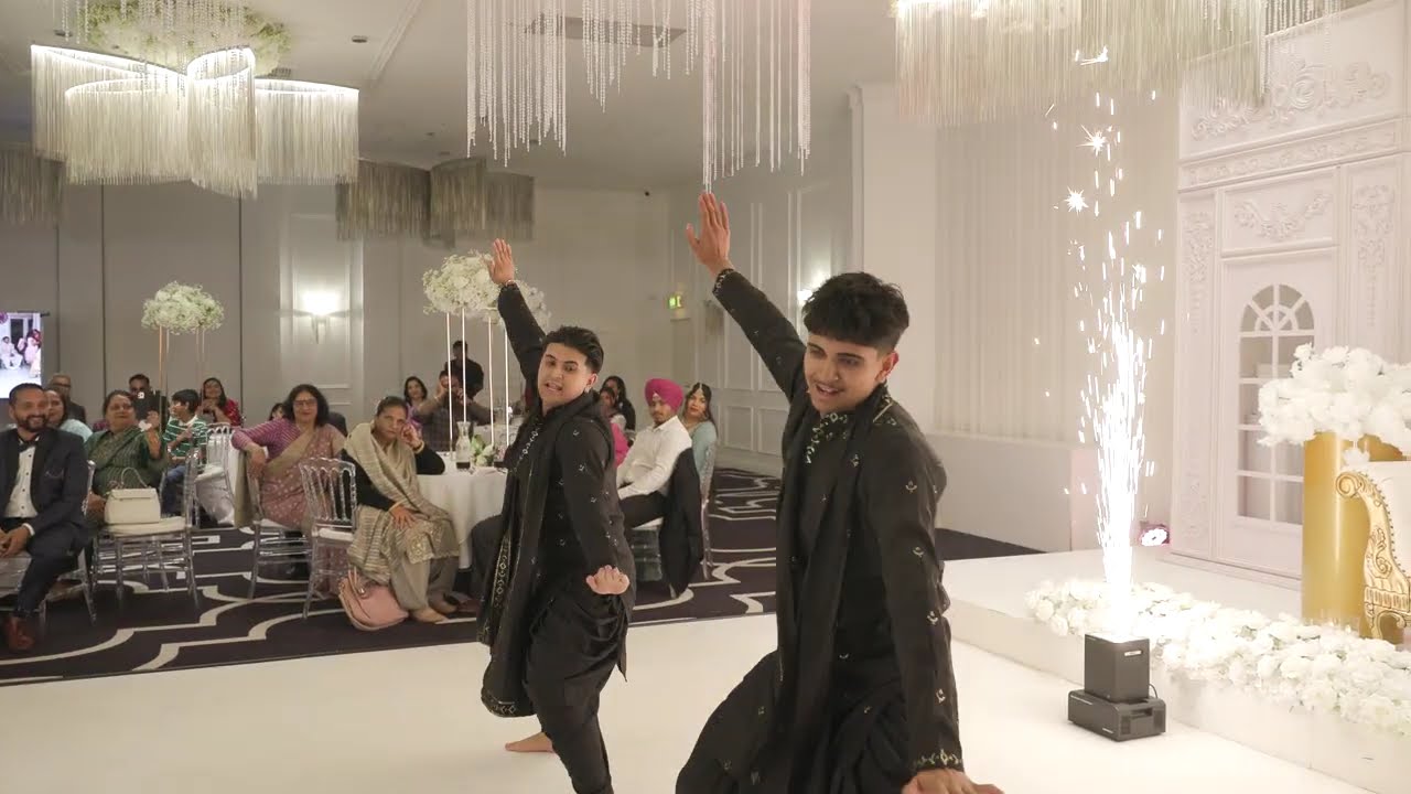 Samar and Armaan Bhangra Performance