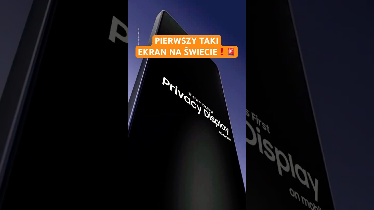 TAKIEGO EKRANU JESZCZE NIE BYŁO! PRZEŁOM W SAMSUNG GALAXY S26