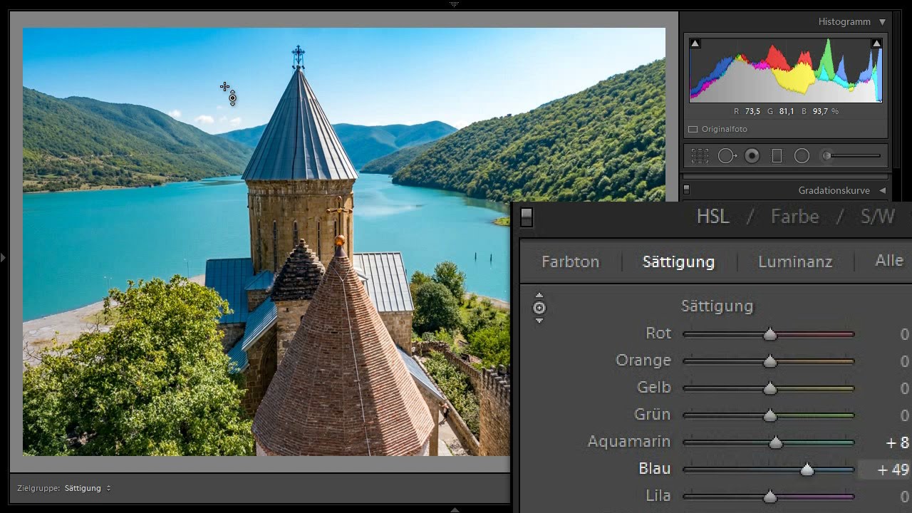 Lightroom-Kontrastkorrektur 1 von 2: Kontrast und Farben im Gesamtbild