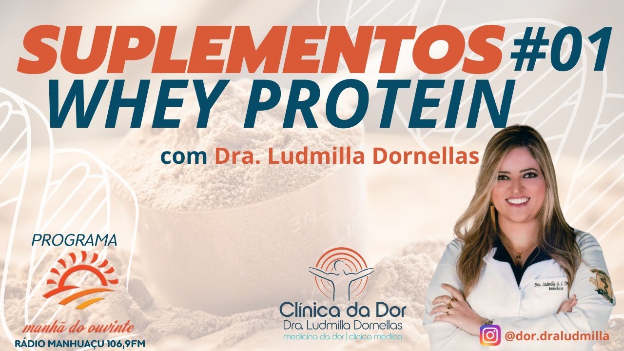 WHEY PROTEIN - SUPLEMENTOS - PROGRAMA MANHÃ DO OUVINTE