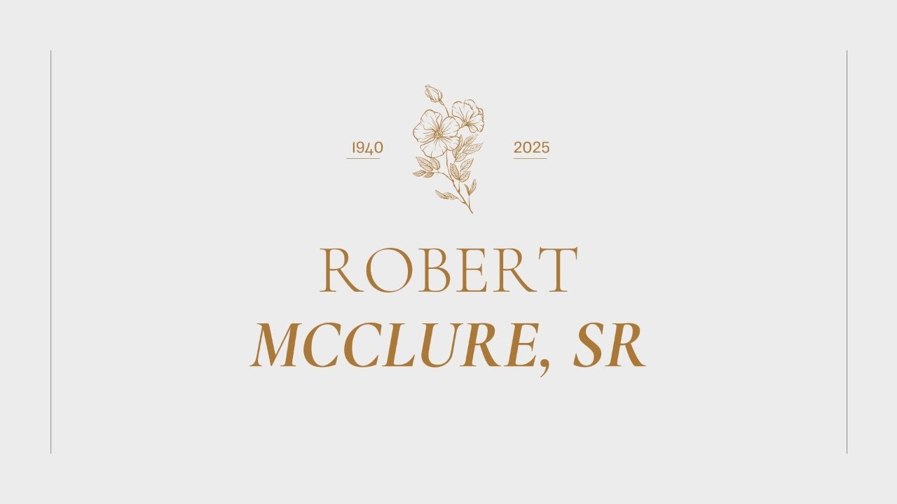 The Celebration of Deacon Robert McClure, Sr