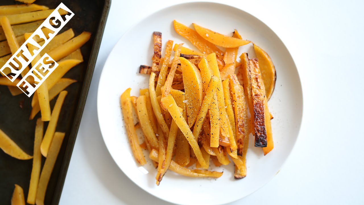 How To Make Rutabaga Fries | Healthy Low Calorie Alternative To French Fries and Sweet Potato Fries