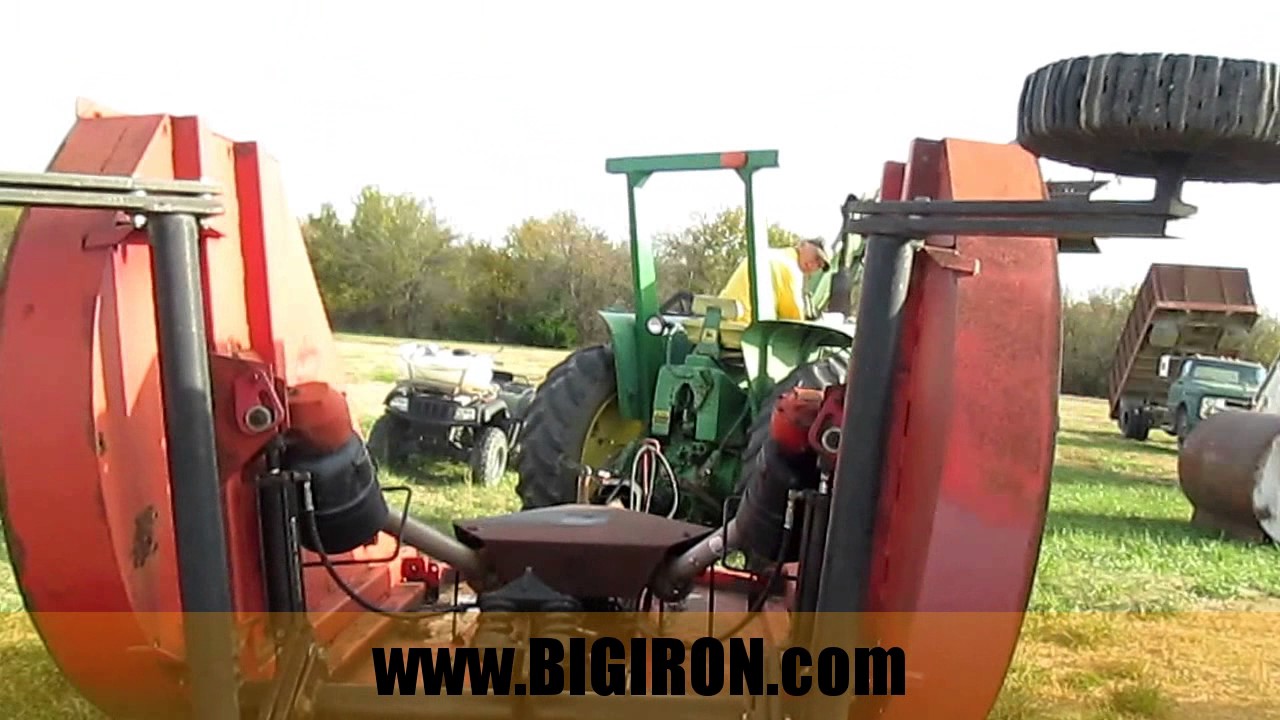 BIG IRON ONLINE AUCTION 11-23-2016: Bushog 2315 Bat Wing Rotary Mower