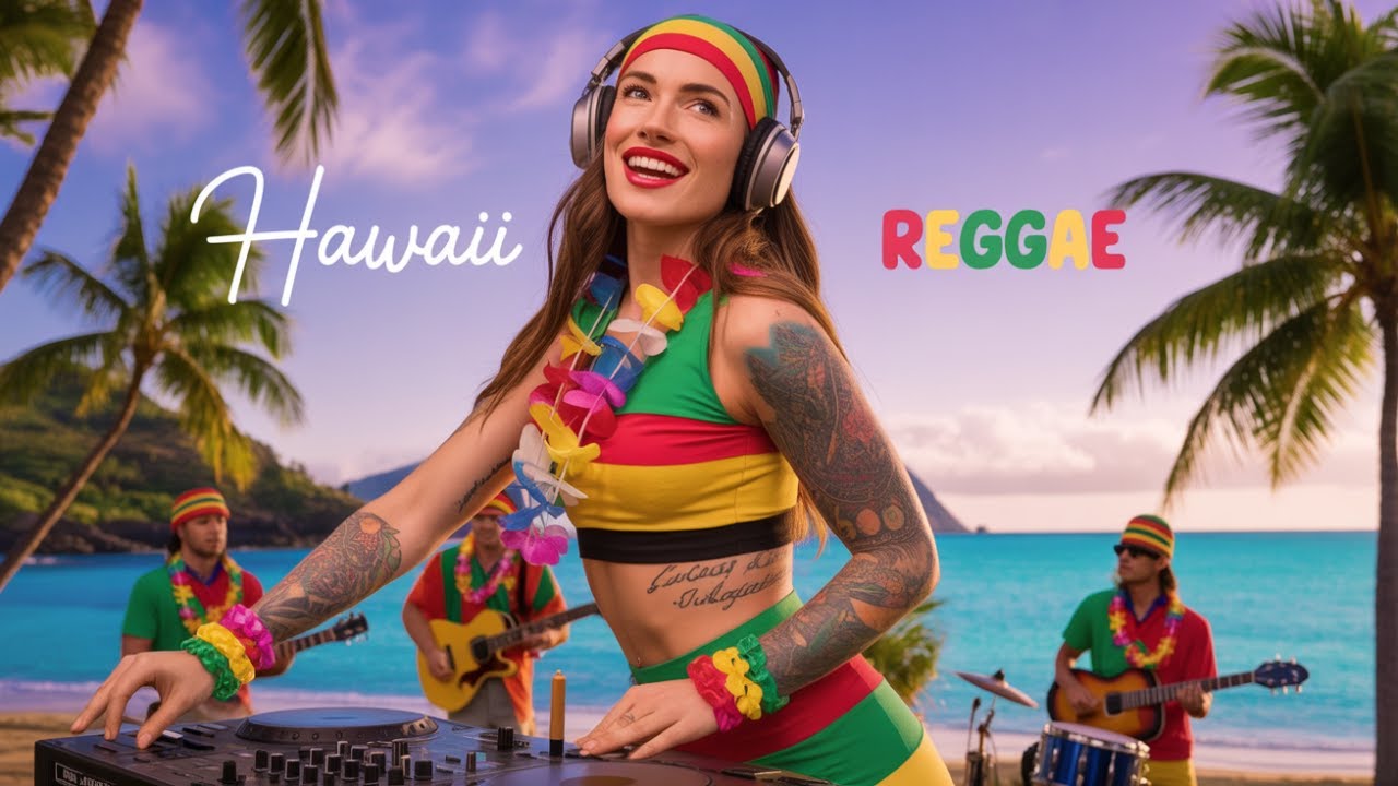 🌴 Tropical Melodies – Hawaiian Reggae Grooving Mix for Deep Chill 🍍