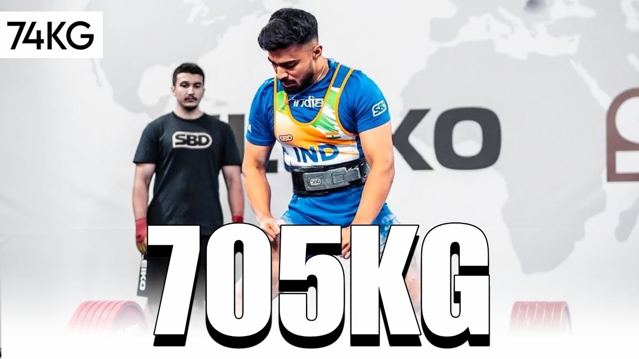 Aren Fernandes | 3rd Place 705Kg Total 74Kg | IPF World Powerlifting Championship 2024