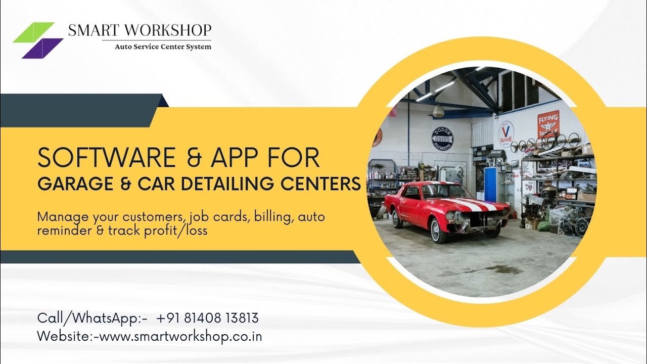 Smart Workshop (Automobile Workshops/garages) Software Demo -  Hindi-1