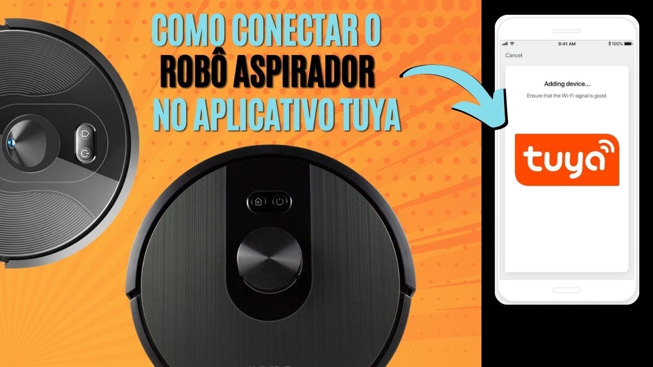 Como conectar o robô aspirador no aplicativo? TUYA