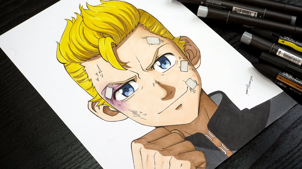 Drawing Takemichi Hanagaki from Tokyo Revengers