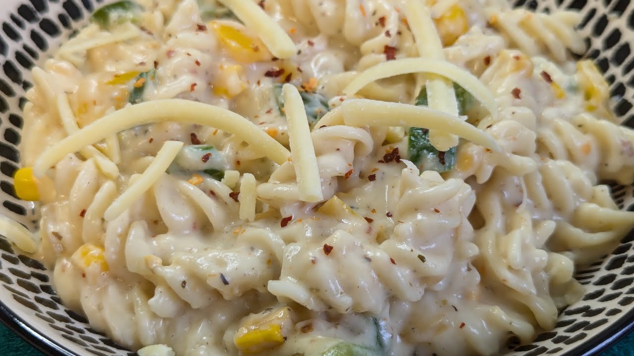 White Sauce Pasta Recipe in Tamil/ Creamy White Sauce Pasta