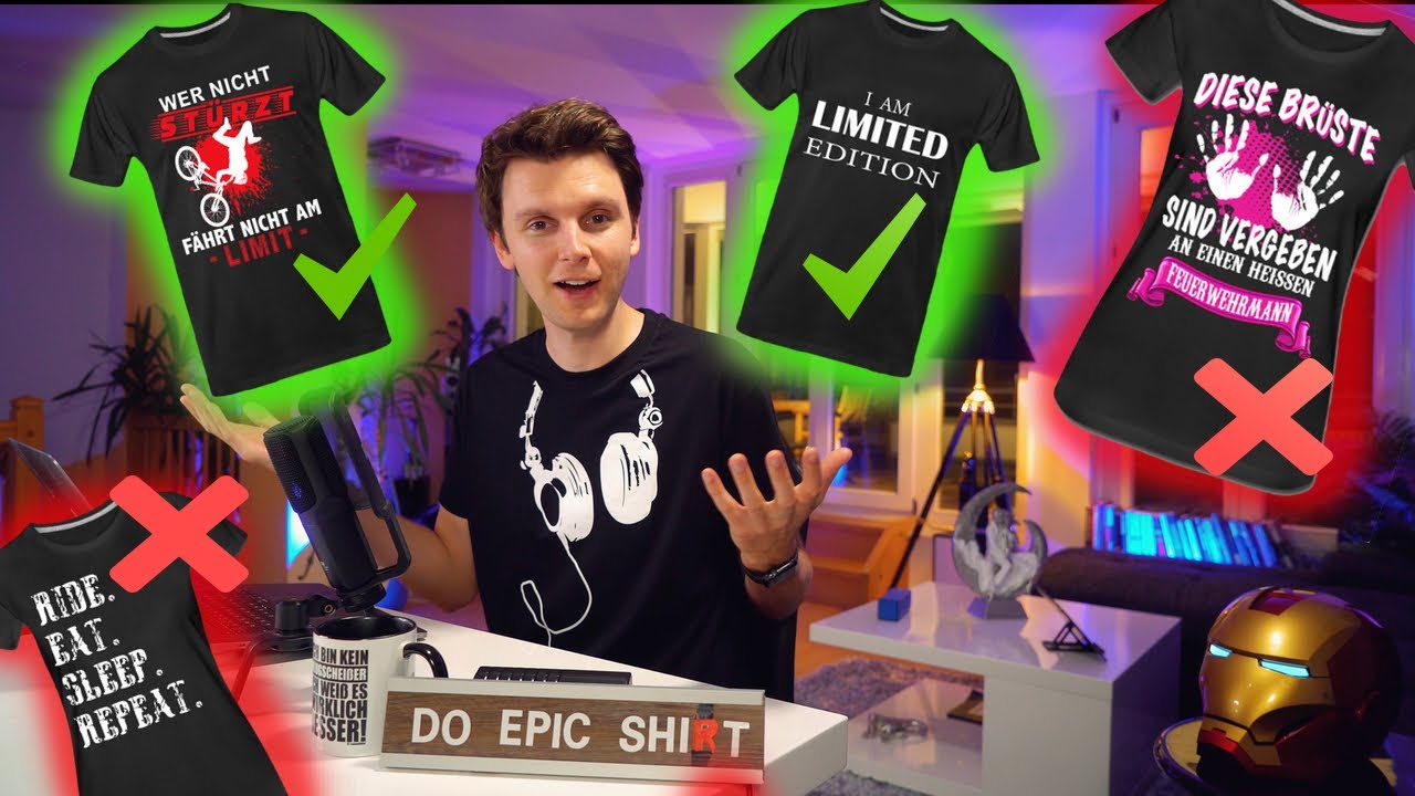 Diese DESIGNS verkaufen sich im PRINT ON DEMAND T Shirt Business