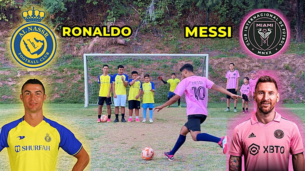 TIME MESSI VS TIME CRISTIANO RONALDO DISPUTA COM INSCRITOS ‹ Hariston ›