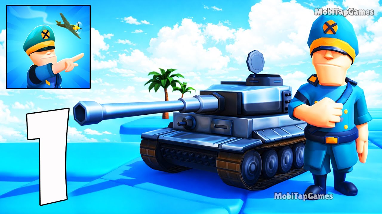 Army Commander – Base Expansion & Epic Battles Gameplay Walkthrough (iOS, Android)