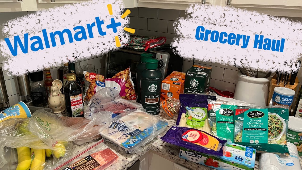 $150 Walmart Grocery Haul | Weekly Grocery Haul & Meal Plan