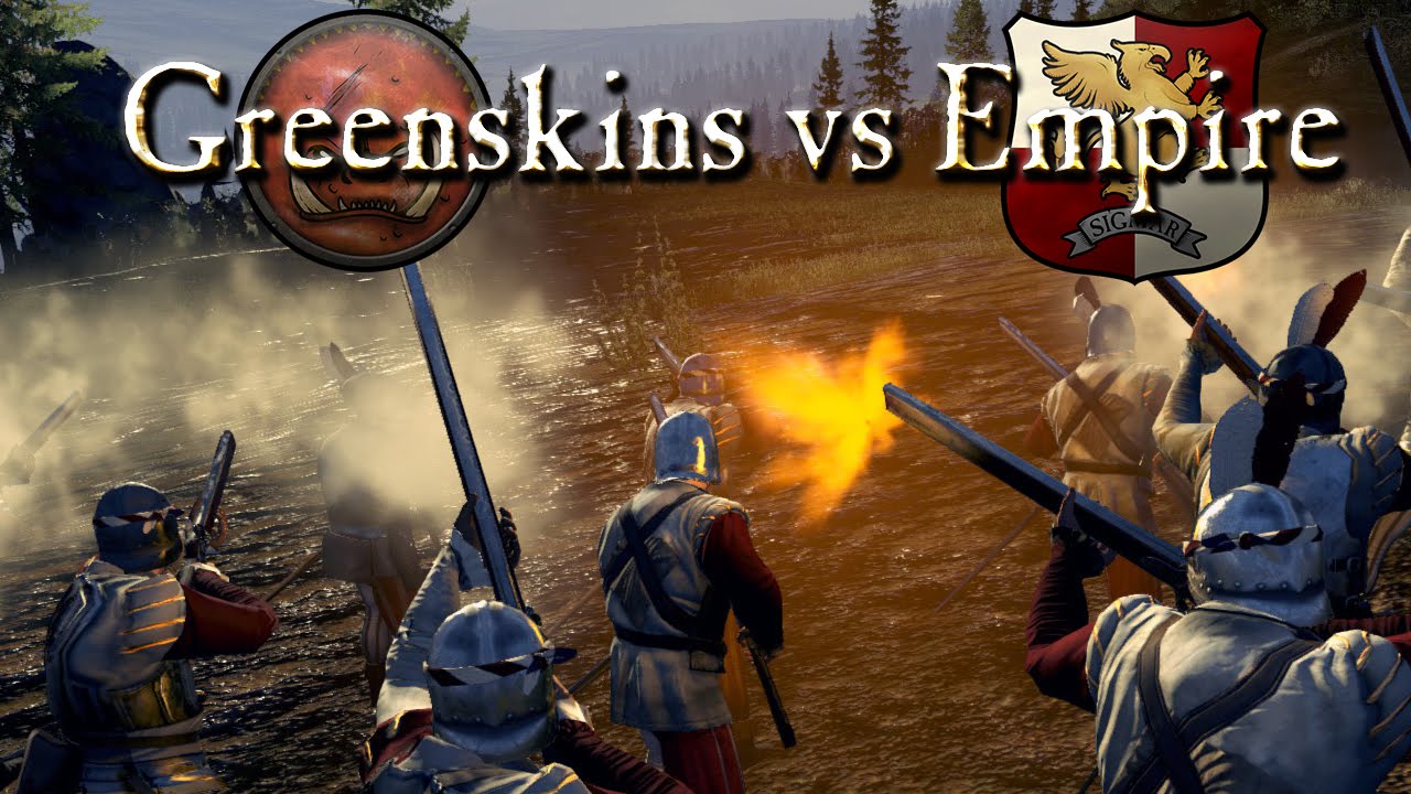 Thunder and Steel R1G2 - Orcs vs Empire - Dark Admiral vs Prussian Prince - Total War Warhammer