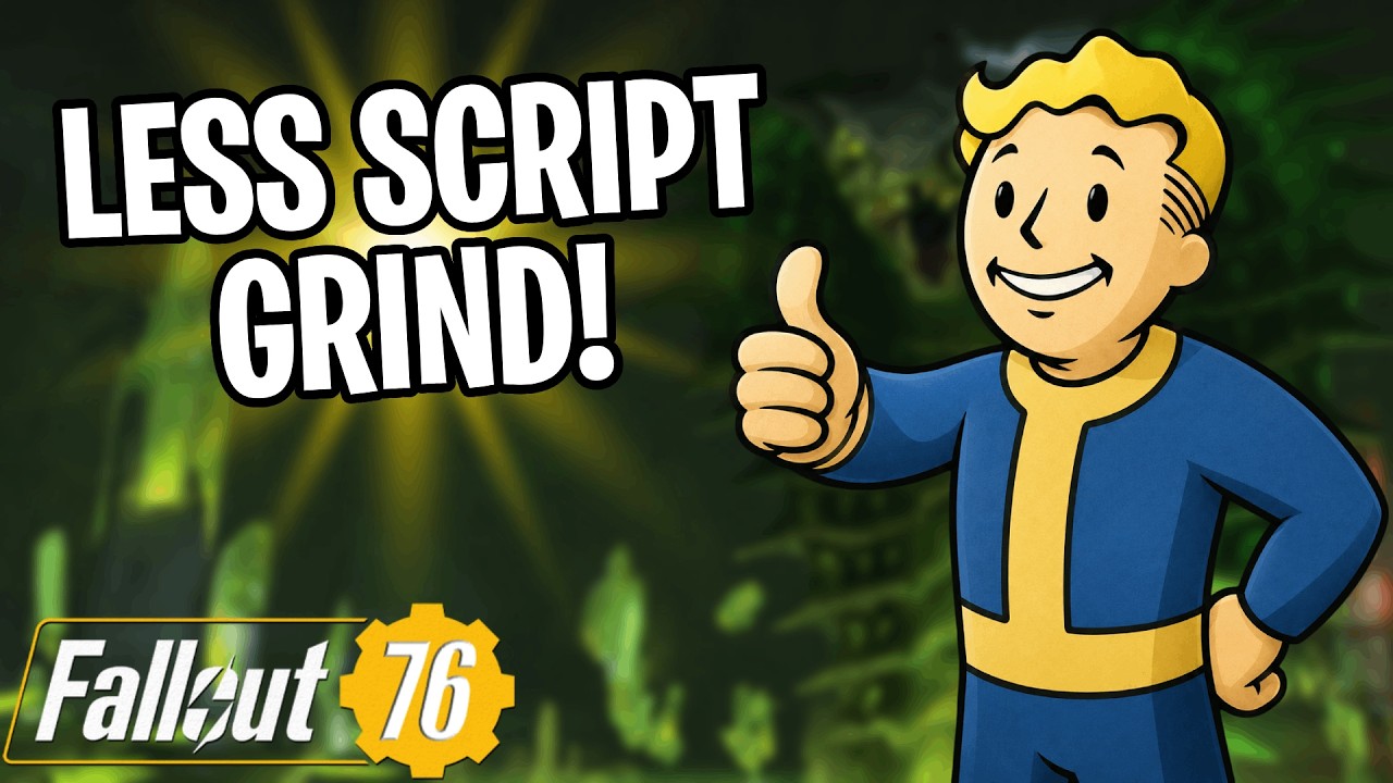 Bethesda Reduced Legendary Script Grind! | Fallout 76 PTS