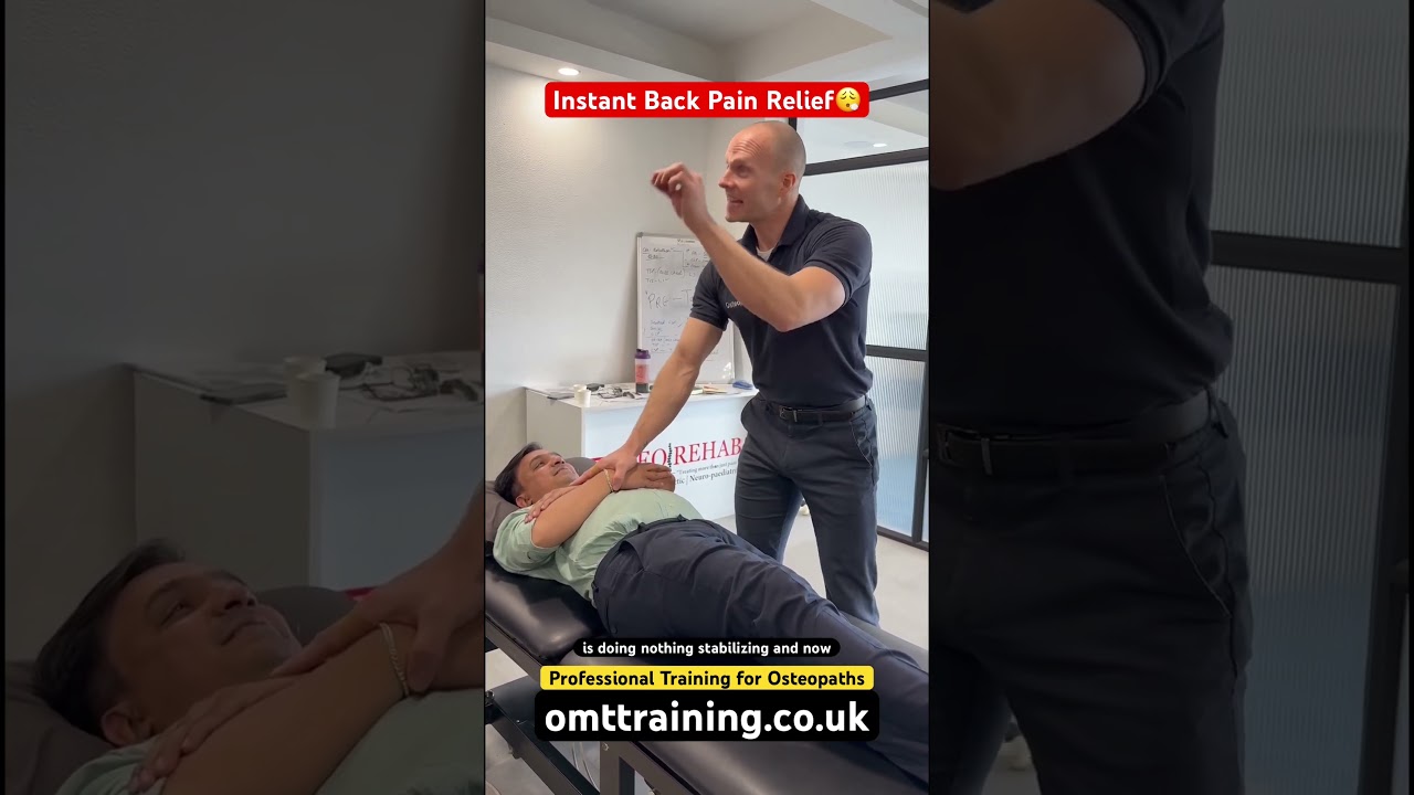 #Osteopathic Manipulation for # ✅ Learn at OMT Training