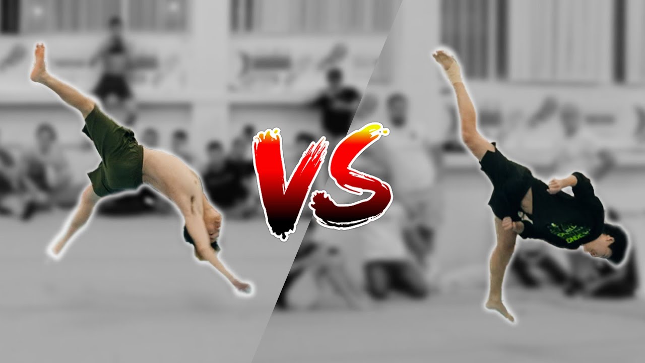 Fuju Honjo vs Kaige Fu – Martial Arts Tricking Battle 1v1 I Uncut I Balkan Gathering