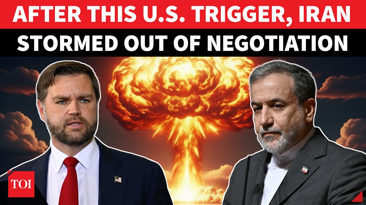 Moment When Iran Officials &lsquo;SCOLDED&rsquo; Vance & Team During Negotiations In Pakistan | Big Reveal